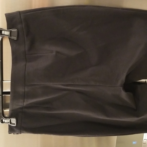 💕DEREK LAM 10 CROSBY💕 Lucia Flared Slit Trousers ~ Black 8 NWT - Picture 13 of 16